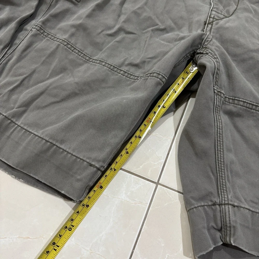 Vintage Polo Ralph Lauren Cargo Shorts Men's 42 Gray Baggy Military Y2K 90s